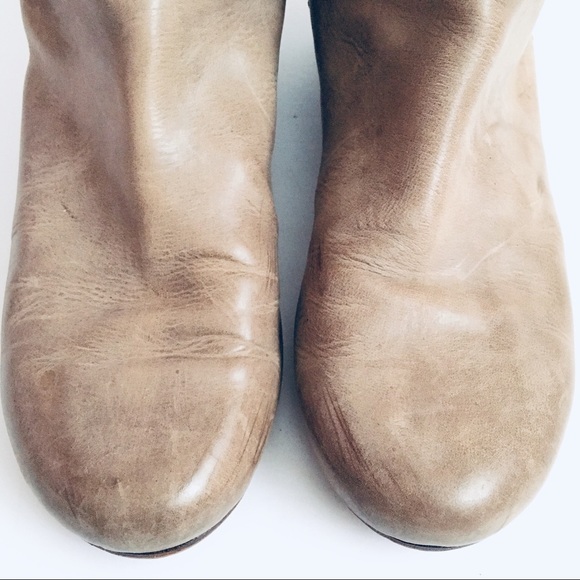 Chloe Leather Boots Size 37.5 - Picture 6 of 10